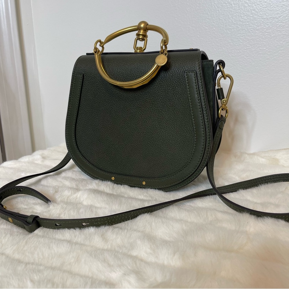 Chloé Bracelet Nile leather crossbody bag